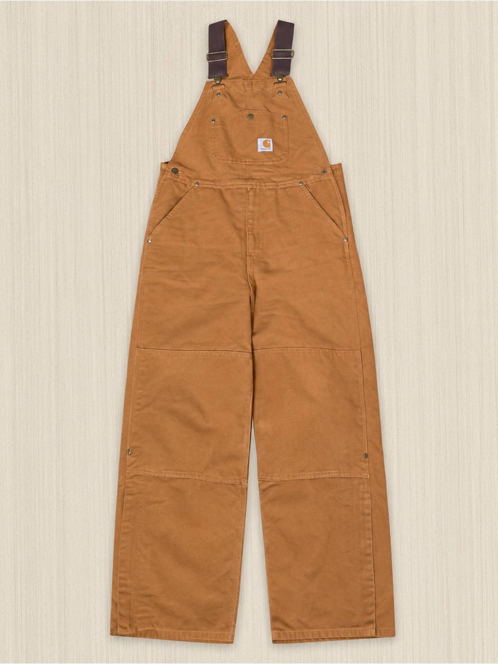 Carhartt Insulated Quilt-Lined
Duck Bib Overalls Size12
